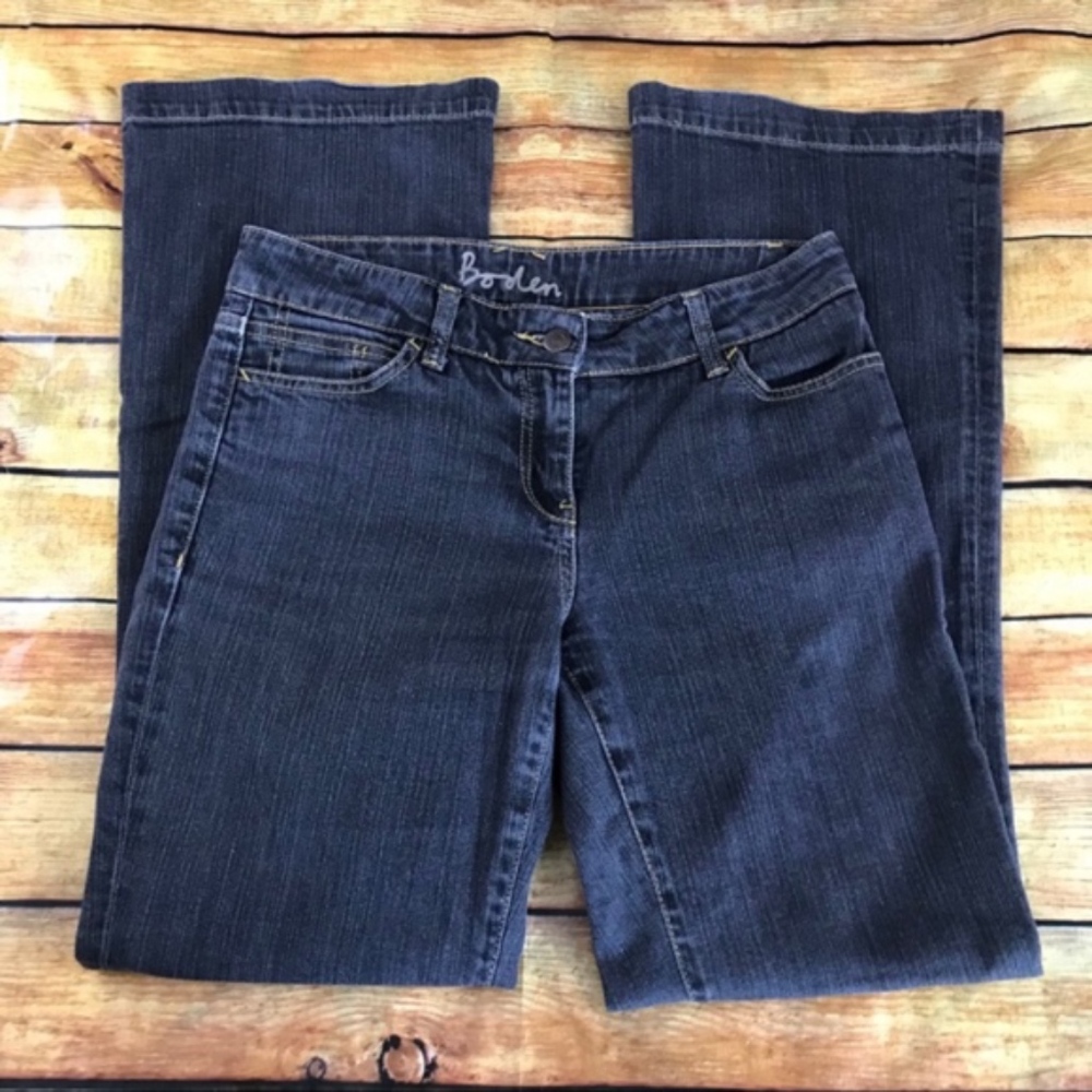 Boden Black Denim Jeans Size 10R